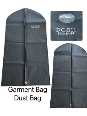 Posh Promenade Black Garment Bag 🔥 - Brand New
